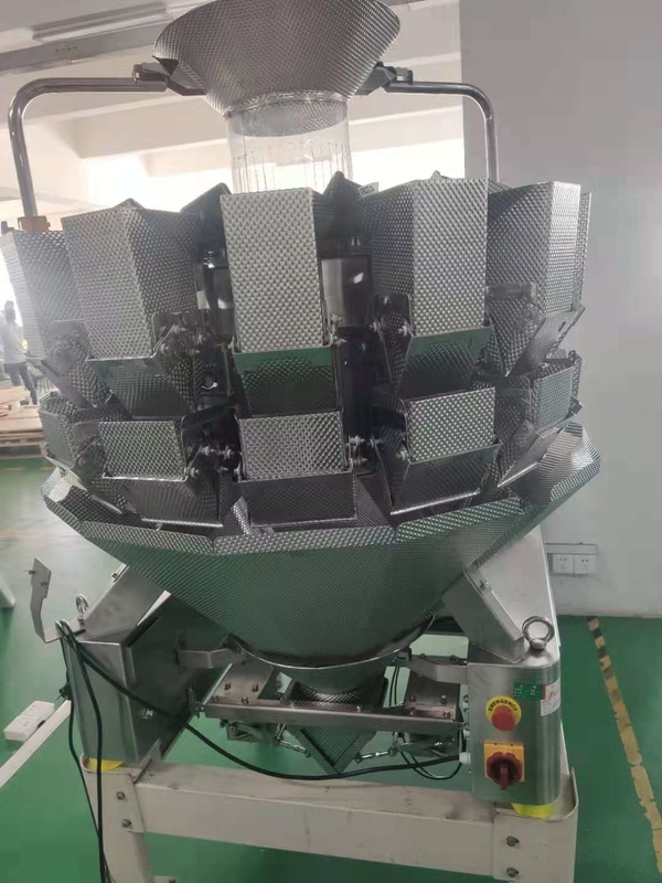 Transtorte totalmente automático e ponderação e sistema da selagem do saco para o fabricante de alimento do petisco. Quadro da máquina SUS304