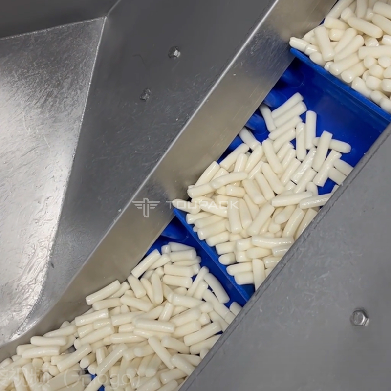 Pacote lateral de peso automático coreano do vácuo do selo do vertical 3 da máquina de enchimento do bolo de arroz