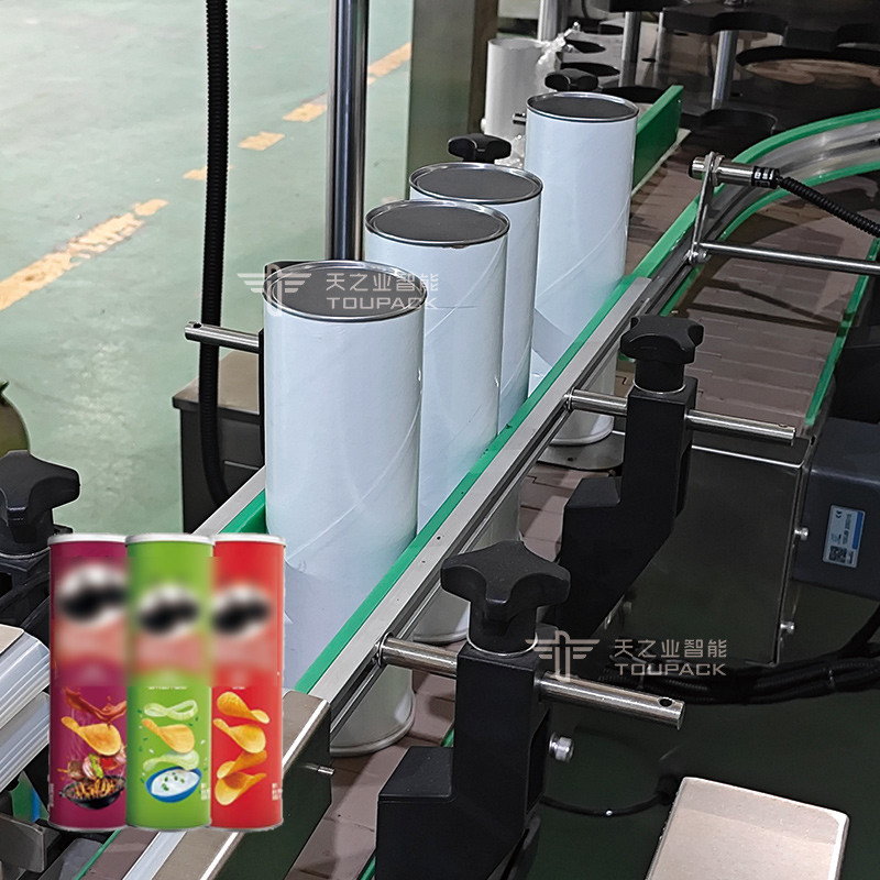 Camarão de alumínio Chips Sealing Food Canning Machine dos Nachos da batata com o pesador principal de 20 Multihead