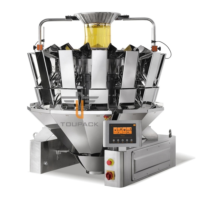 Sistema de controlo PLC automático dos sacos/minuto da precisão dos 30-110 da máquina de embalagem ±0.5-1g dos doces
