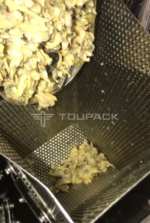 Máquina de enchimento e vedação automática para garrafas de lata 10-500g de carne de caracol enlatada