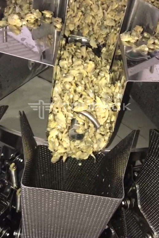 Máquina de enchimento e vedação automática para garrafas de lata 10-500g de carne de caracol enlatada