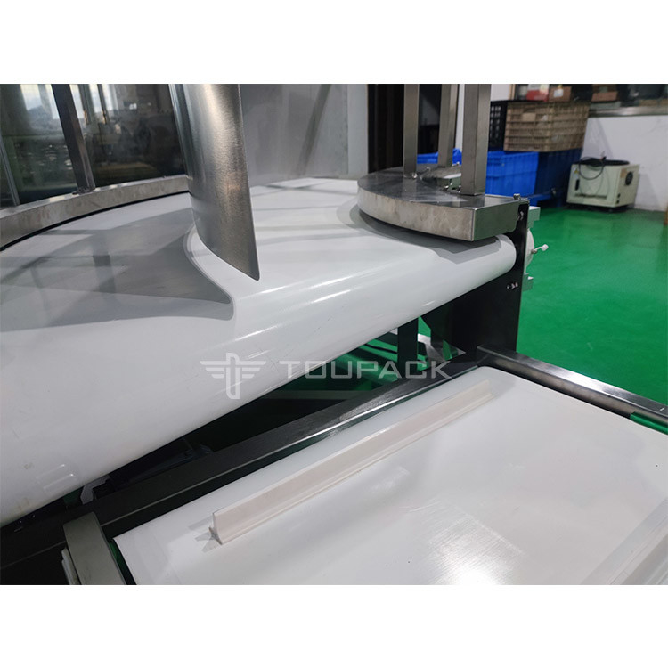 Máquina de sistema de transporte de cintura de plástico de PVC para oficina