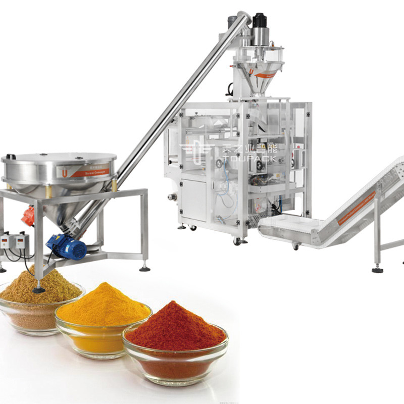Fábrica frasco pode saco café leite proteínas especiarias em pó garrafa pequeno volume sachet máquina de enchimento de pó 500g-1000g