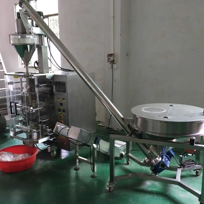 Fábrica frasco pode saco café leite proteínas especiarias em pó garrafa pequeno volume sachet máquina de enchimento de pó 500g-1000g