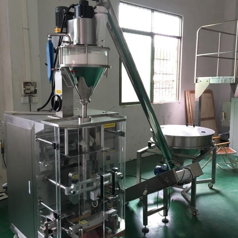 Fábrica frasco pode saco café leite proteínas especiarias em pó garrafa pequeno volume sachet máquina de enchimento de pó 500g-1000g