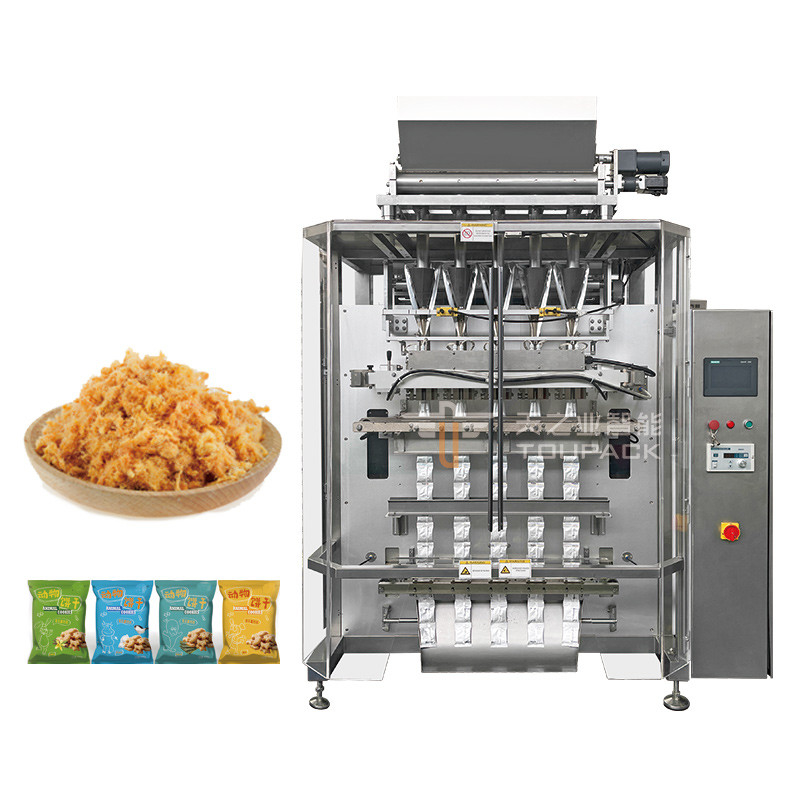Máquina automática de enchimento de embalagem de pó de 20g 40g 80g de mistura de bebidas desportivas multilaneas