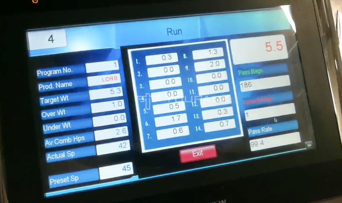 Máquina de embalagem de pesagem vertical totalmente automática para folhas secas de chá folha de baía com 14 pesador multi-cabeça