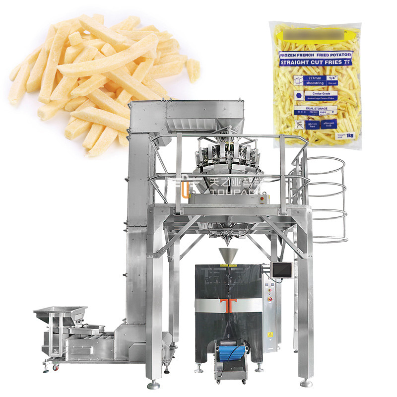 Máquina de embalagem de bolsas pré-fabricadas para embalagens de frango congelado