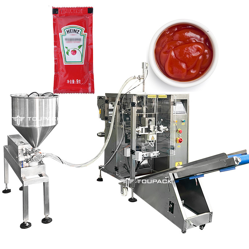 Manteiga de amendoim de mel, salada de amendoim, molho de ketchup, molho de pasta, pesagem e embalagem