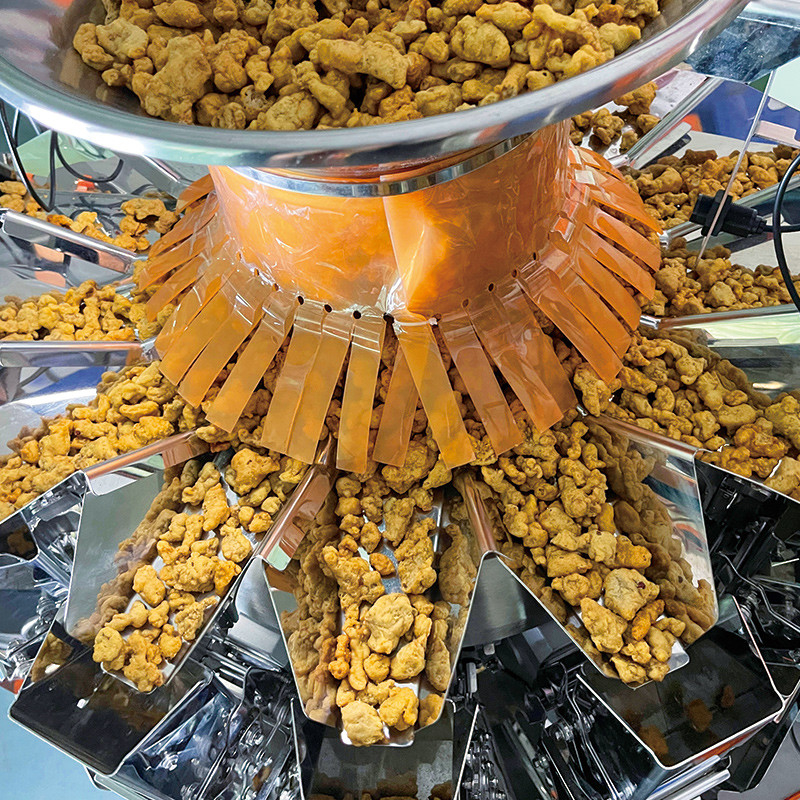 Enchimento personalizado de nozes e alimentos para animais de estimação Amêndoa Caju Alimento para animais Semente de banana Chips Máquina de embalagem de sacos de doces