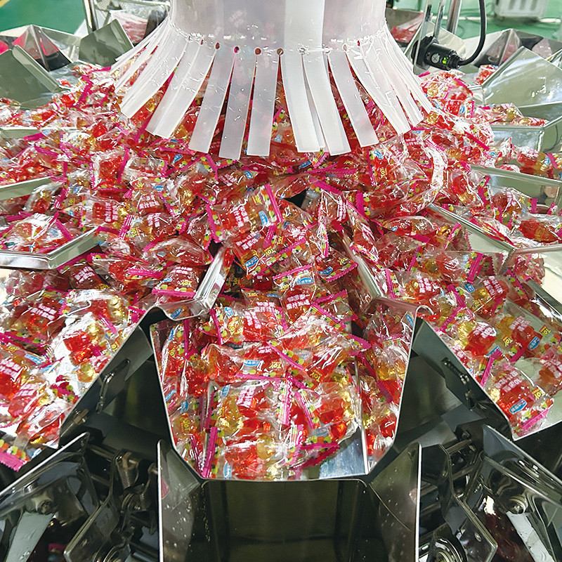 Máquinas de embalagem de alimentos Máquinas industriais de embalagem de alimentos Máquina funcional de embalagem de frascos de doces para Doypack