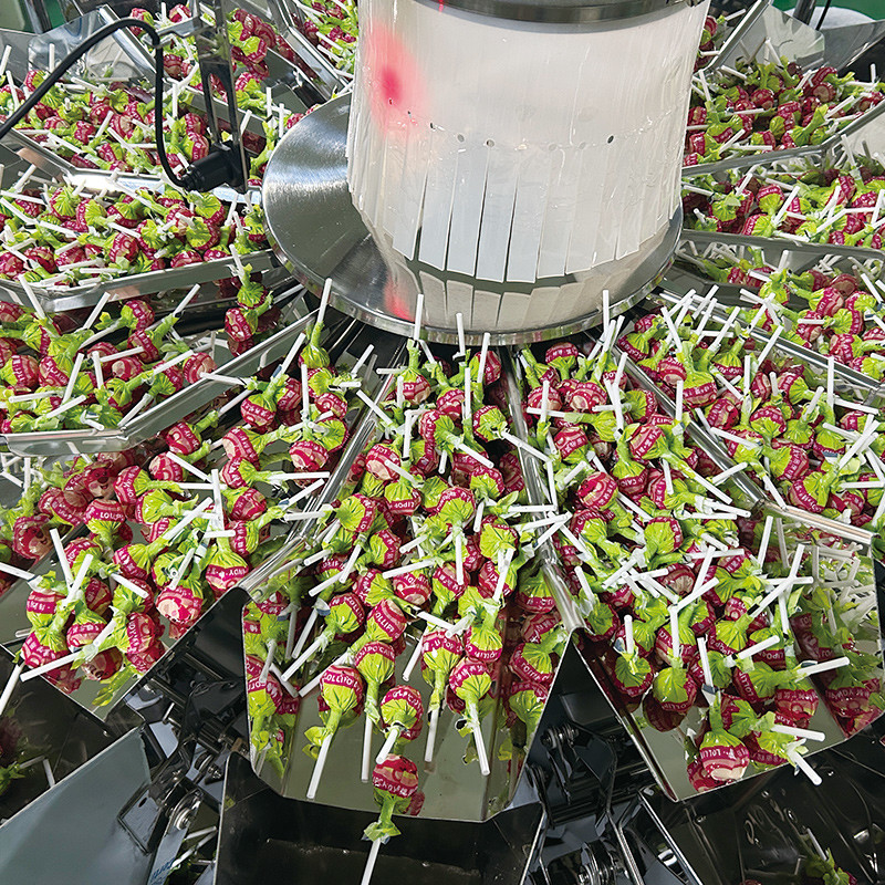 Máquinas de embalagem de alimentos Máquinas industriais de embalagem de alimentos Máquina funcional de embalagem de frascos de doces para Doypack