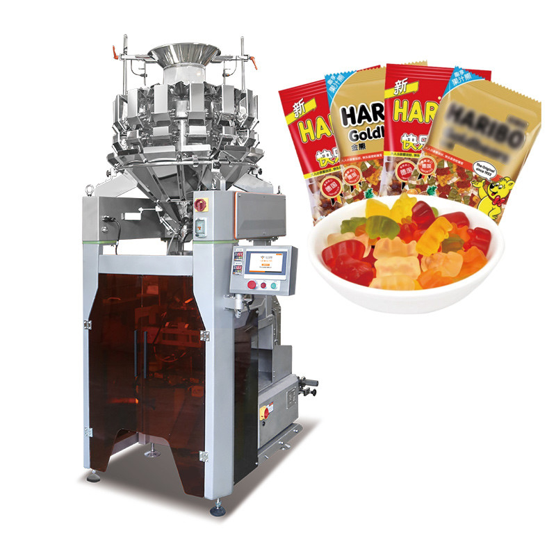 Máquina automática de embalagem de lanches de milho batatas pequenas batatas fritas lanches de alimentos Máquina de embalagem vertical para lanches
