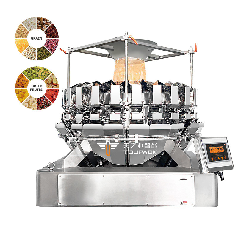 Máquina de embalagem vertical de amendoim de pistache de alta eficiência Acionada por PLC para vedação, embalagem, rotulagem, embalagem de bolsas de enchimento