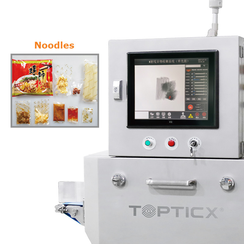 Detector de metais de alta sensibilidade de segurança alimentar para produtos de latas de metal com rejeitores