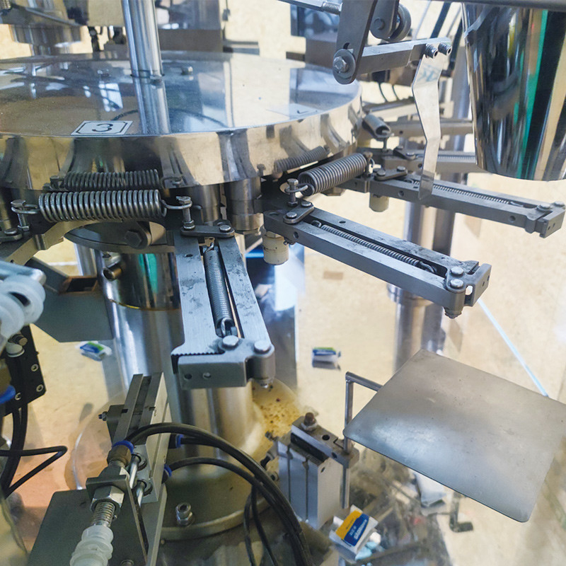 Máquina de lavagem de pratos automática de alta velocidade comprimidos de detergente cápsulas de bolsa de embalagem máquina de lavagem de pratos pó de gel cápsulas de saco de embalagem