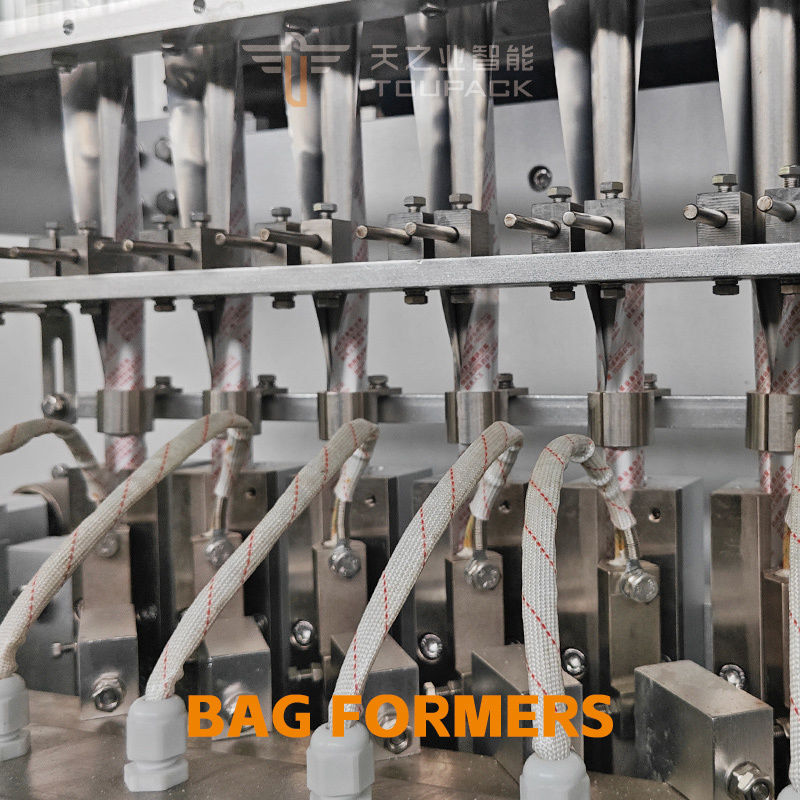 Máquina de Embalagem e Enchimento de Ketchup Vffs Totalmente Automática Multi-Trilho Vertical 4 Lados Selagem Saco Máquina de Embalagem de Molho de Tomate