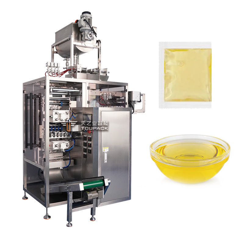 Full Automatic Vertical Irrreguar Flask Shape Sachet Energy Gel Sauce Honey Juice Packing Packaging Machine Fábrica de máquinas de embalagem