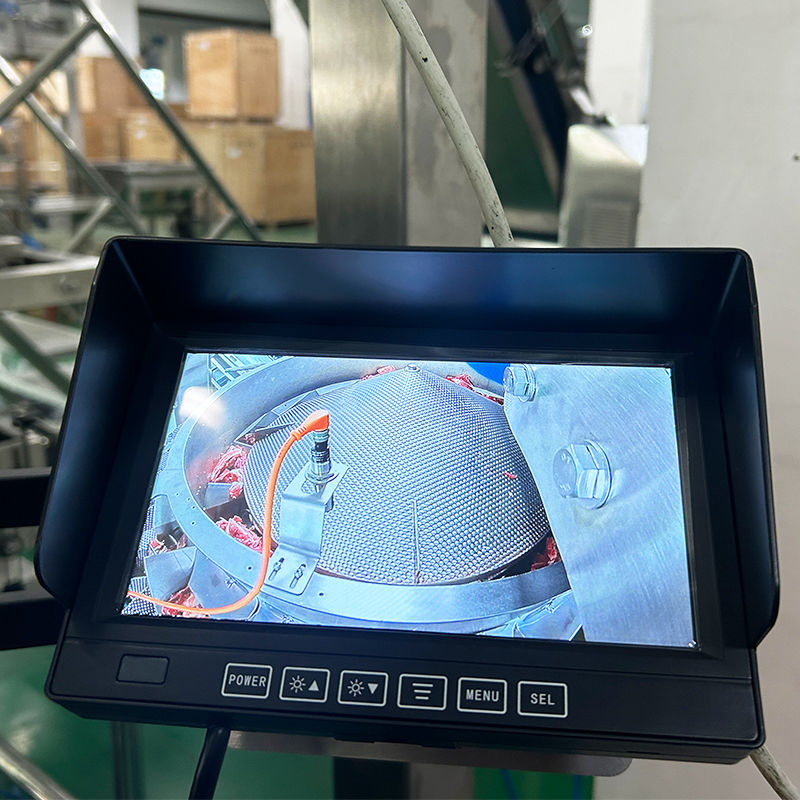 Sistema automático de pesagem e embalagem de caixas para bifes Ribeye