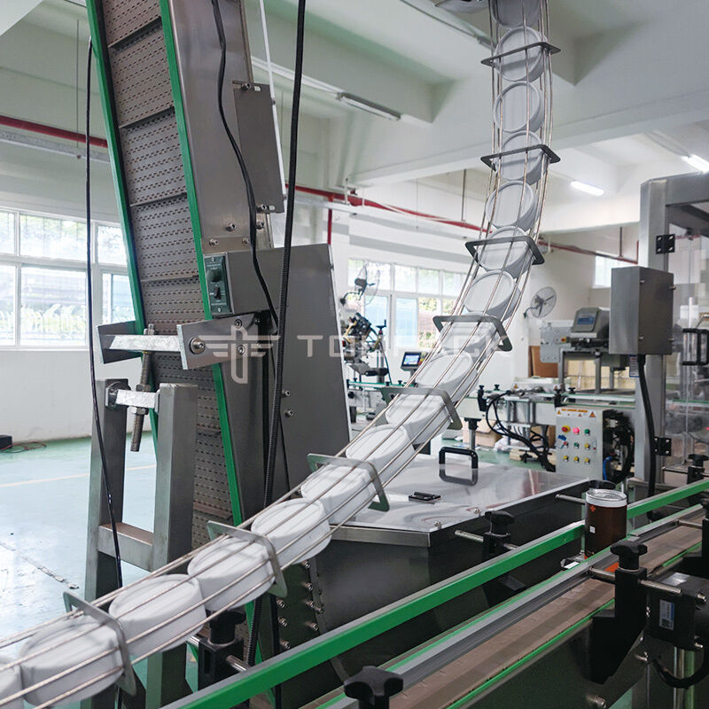 Linha de Máquina Embaladora de Grânulos de Ameixa Seca de Alta Precisão para Máquina de Enchimento de Potes de Doces, Pipoca e Lanches