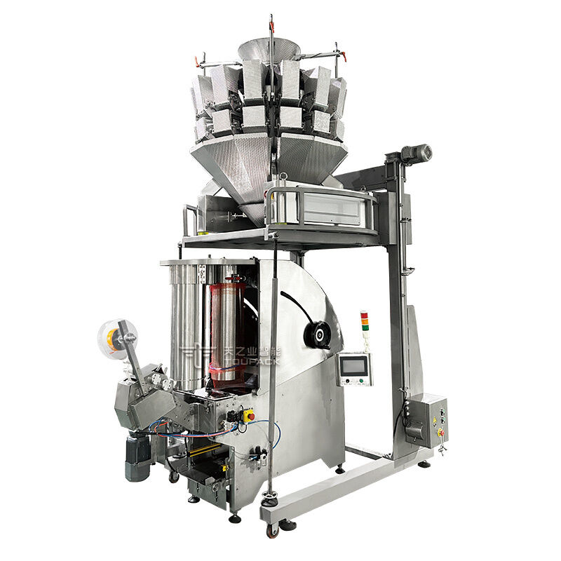 Sistema Automático de Pesagem de Frutas e Embalagem de Sacos de Rede | Solução de embalagem de sacos de malha de alta velocidade