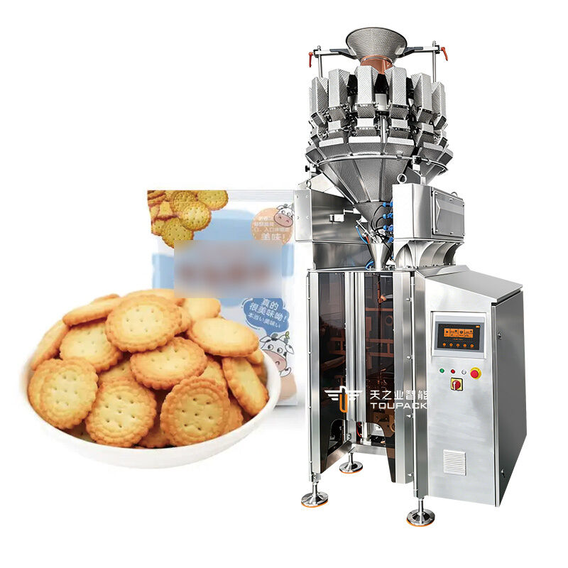 Fabricante de máquinas de embalagem vertical de alta velocidade para lanches Alimentos congelados e produtos frescos