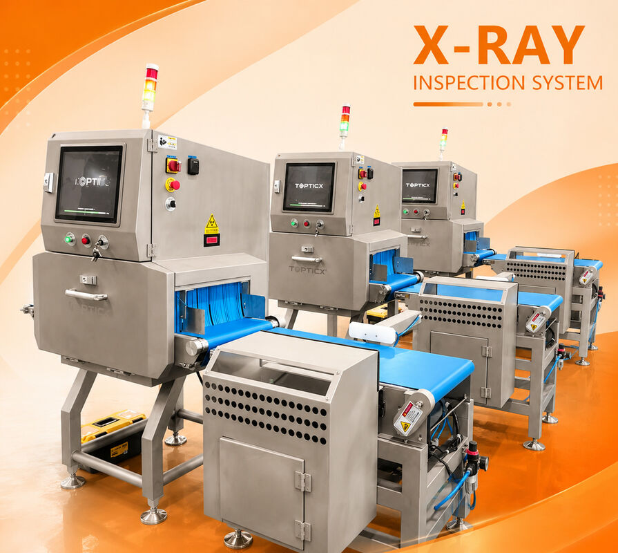 Máquina de Inspeção por Raio-X de Alta Sensibilidade com Inspeção Não Destrutiva e 40-100kV Ajustável para Segurança Alimentar
