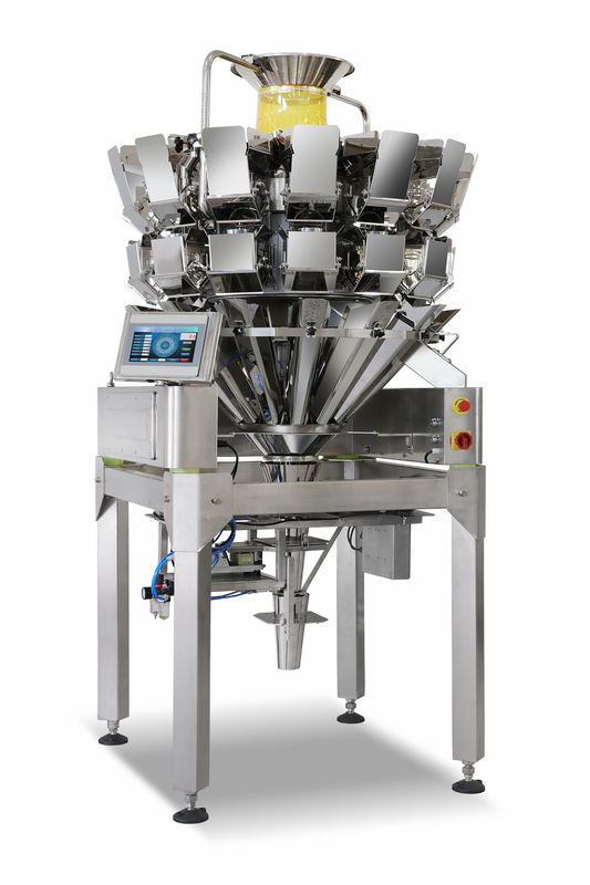 Máquina de empacotamento do alimento do petisco do sistema 1.6L de MCU com 7
