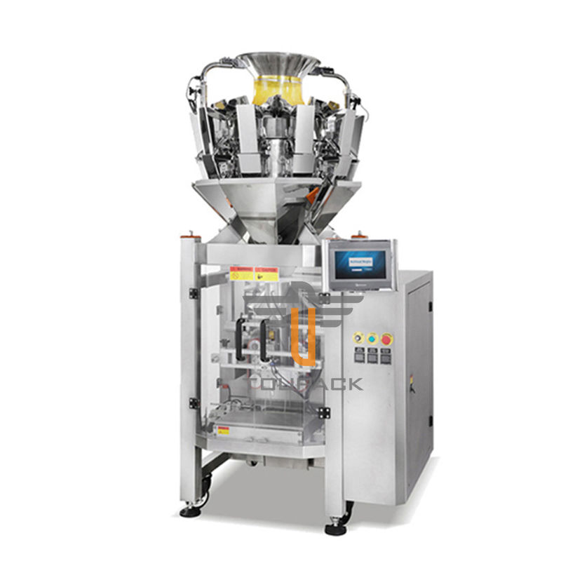 Máquina de empacotamento do alimento do petisco do sistema 1.6L de MCU com 7