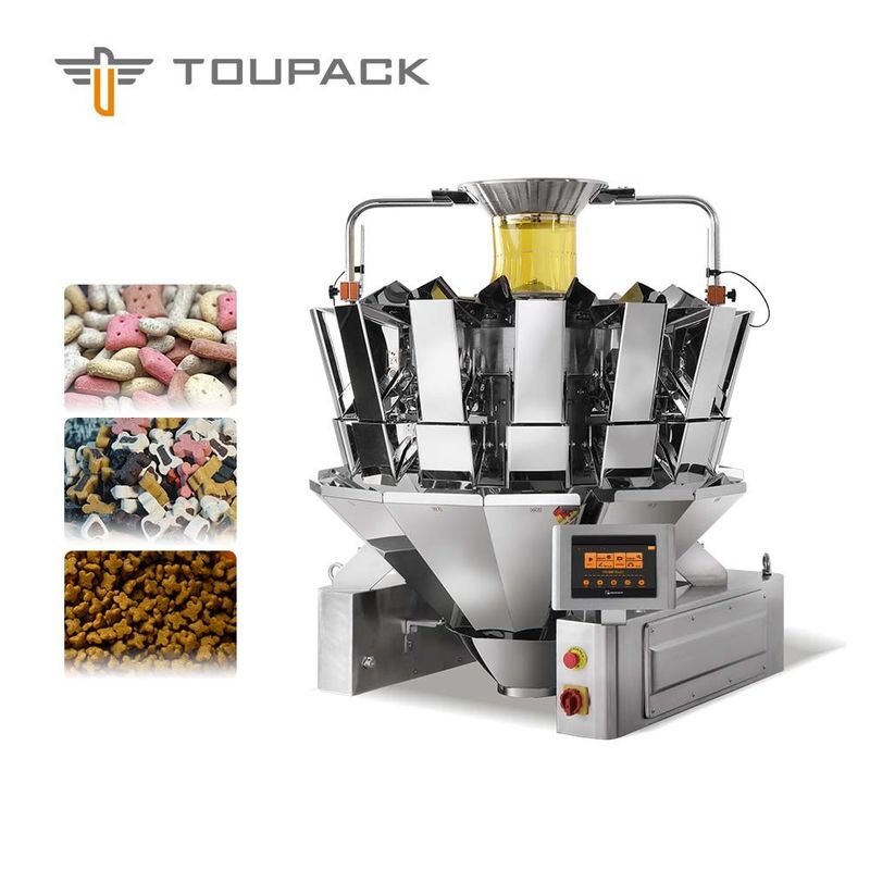 Máquina de empacotamento do alimento do petisco do sistema 1.6L de MCU com 7