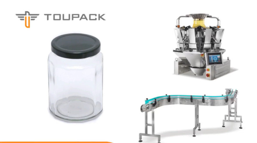 Sistema do peso e de empacotamento do pesador de SUS304 Multihead auto para Cherry Frozen Fruits In Boxes