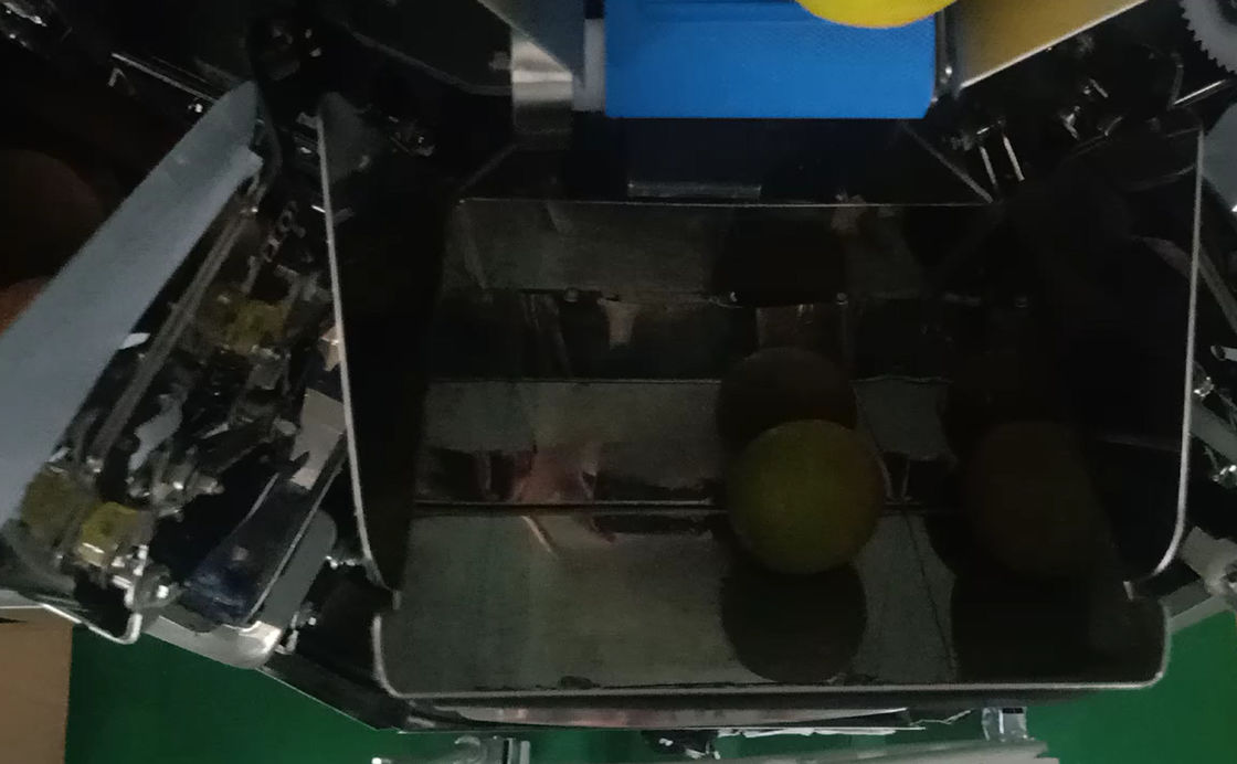 14 a máquina de embalagem principal do pesador de Multihead MCU/PLC para Weiging frutifica laranjas