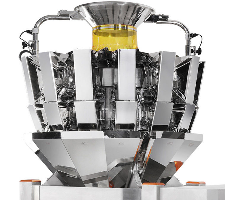 pesador todo de 0.8L 1.6L Multihead em um que empacota para o biscoito da farinha de aveia