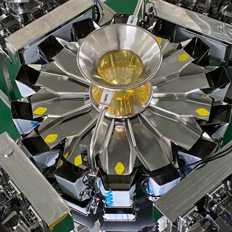 máquina de embalagem das porcas de caju de 130wpm 0.5L para produtos granulados