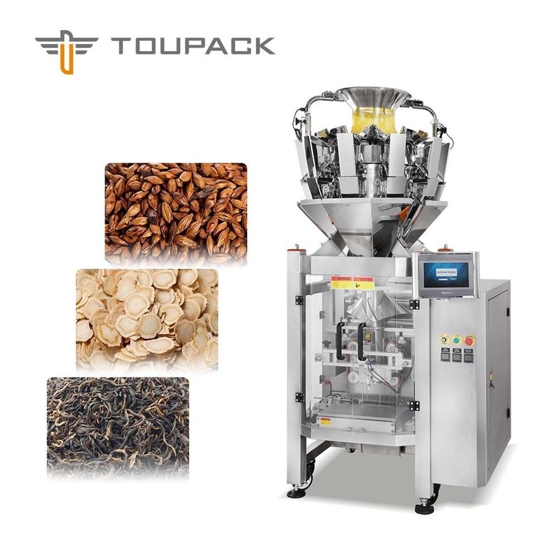 cabeças 1.6L 10 que pesam e máquina de embalagem toda em um controlador compartilhado For Food Industry