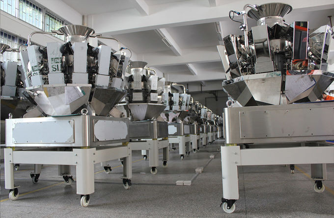Máquina de peso da combinação de Multihead do SUS 304 para produtos maiorias