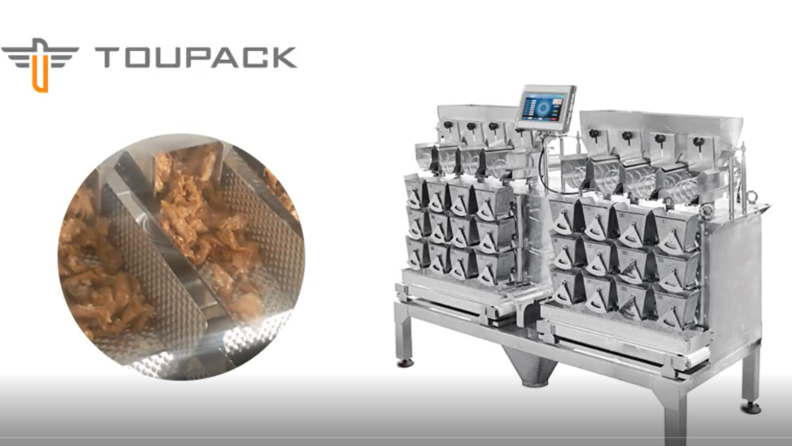Pesador principal do controle de MCU multi para o saco cozinhado/minuto do fast food 50 do enchimento da carne