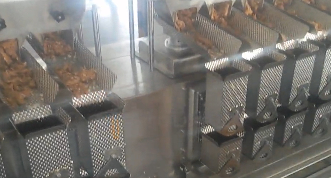 Pesador principal do controle de MCU multi para o saco cozinhado/minuto do fast food 50 do enchimento da carne