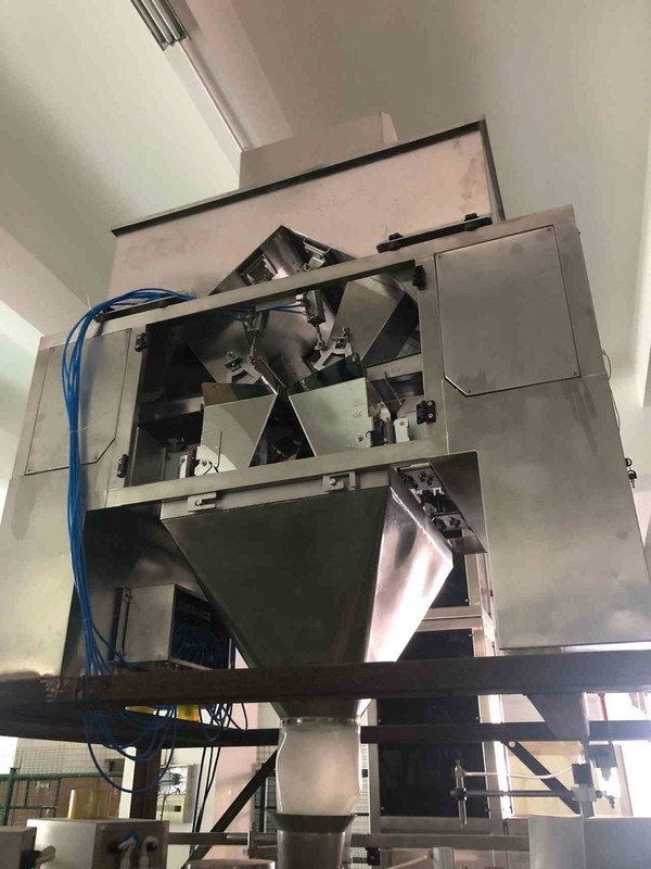Pesador linear automático de quatro cabeças SUS304 35BMP Para pesar 1000g de produto