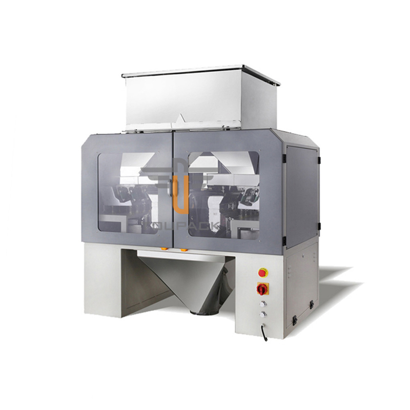 Pesador linear automático de quatro cabeças SUS304 35BMP Para pesar 1000g de produto