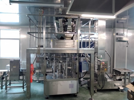Máquina de peso industrial de aço inoxidável M14L1.6 da combinação do pesador de Multihead do uso
