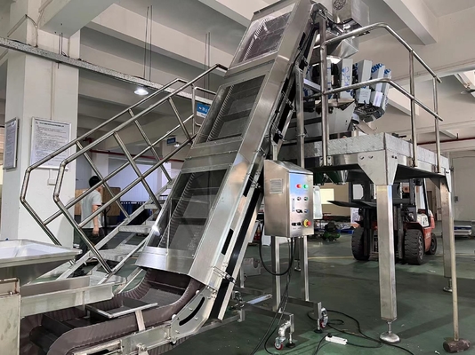 Alimentador de vibração individual multifuncional, capacidade de transportador inclinado de 7 toneladas por hora