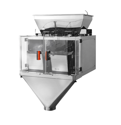 SS304 3L 8L 10L Máquina de embalagem de pesagem linear para lanches nozes