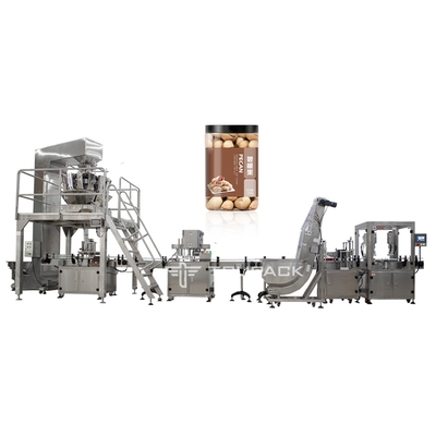 Sacos de alta velocidade da máquina de empacotamento 25-30 do alimento do petisco/precisão do minuto ≤±1%