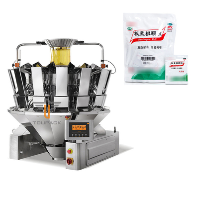 Máquina de embalagem secundária de saco em saco Máquina de embalagem de pó granular de saco automático