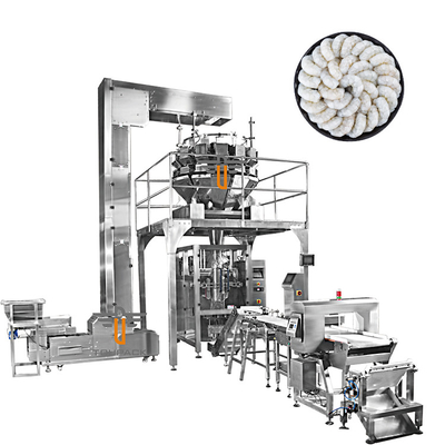 250 g de moluscos fritos de frutos do mar camarões secos de peixe máquina de embalagem impermeável pesagem automática