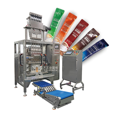 Máquina Automática de Embalagem de Saquinhos de Pó de Snus Multi-Via