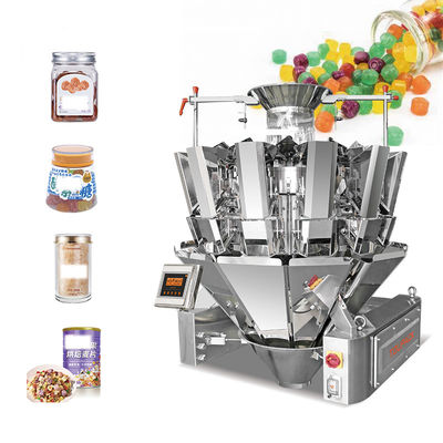 Máquina de Embalagem de Saco Plástico com Selagem Traseira para Doces, Biscoitos, Camarões, Tiras e Salgadinhos