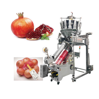 Máquina de embalagem do pesador de Multihead do controle de MCU para o alho Ginger Intelligent Net da cebola